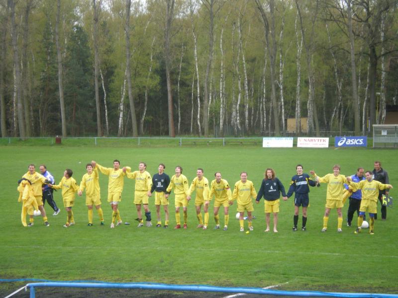Po vítězném zápase 19.4.2008 FC Vracov - Lednice 5-1